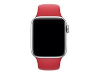 Apple 40mm Sport Band - (PRODUCT) RED Special Edition - bracelet de montre pour montre intelligente - 130-200 mm - rouge - pour Watch (38 mm, 40 mm) MU9M2ZM/A