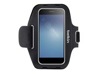 Belkin Universal Armband Small - Brassard pour téléphone portable / lecteur - Néoprène - Partie supérieure noire F8M952BTC00