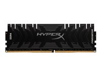 HyperX Predator - DDR4 - 32 Go: 4 x 8 Go - DIMM 288 broches - 3600 MHz / PC4-28800 - CL17 - 1.35 V - mémoire sans tampon - non ECC - noir HX436C17PB3K4/32