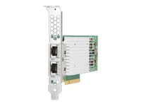 HPE 521T - Adaptateur réseau - PCIe 3.0 x8 - 10Gb Ethernet x 2 - pour Apollo 4200 Gen10; ProLiant DL360 Gen10 867707-B21