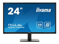 Iiyama ProLite X2474HV-B1 - écran LED - Full HD (1080p) - 24" X2474HV-B1