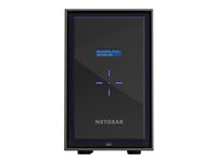 NETGEAR ReadyNAS 428 - Serveur NAS - 8 Baies - SATA 6Gb/s - HDD 6 To x 8 - RAID 0, 1, 5, 6, 10, 50, JBOD, 60 - RAM 4 Go - Gigabit Ethernet - iSCSI RN428E6-100NES