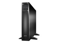 APC Smart-UPS X 3000 Rack/Tower LCD - Onduleur - CA 120 V - 2.7 kW - 3000 VA - Ethernet 10/100, RS-232, USB - connecteurs de sortie : 7 - 2U - noir - avec APC UPS Network Management Card AP9631 - pour P/N: AR4018SPX432, AR4024SP, AR4024SPX429, AR4024SPX431, AR4024SPX432, NBWL0356A SMX3000RMLV2UNC