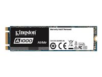 Kingston A1000 - Disque SSD - 480 Go - interne - M.2 2280 - PCI Express 3.0 x2 (NVMe) SA1000M8/480G