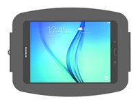 Compulocks Space Galaxy Tab E 9.6" Enclosure Wal Mount Black - Boîtier - pour tablette - aluminium de haute qualité - noir - Taille d'écran : 9.6" - montable sur mur - pour Samsung Galaxy Tab Active2 (8 "), Tab E (9.6 ") 696EGEB