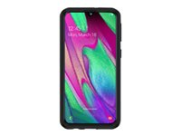 OtterBox Commuter Series - Coque de protection pour téléphone portable - polycarbonate, caoutchouc synthétique - noir - pour Samsung Galaxy A40 77-62437