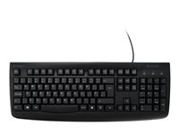 Kensington Pro Fit Washable - Clavier - lavable - USB - Français - noir K64407FR