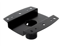 Peerless Modular Series Heavy Duty Flat Ceiling Plate - Composant de montage (plaque fourreau plafonnière) - noir MOD-CPF
