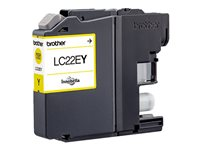 Brother LC22EY - Super High Yield - jaune - originale - cartouche d'encre - pour Brother MFC-J5920DW LC22EY