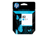 HP 82 - 28 ml - cyan - encre à colorants - originale - DesignJet - cartouche d'encre - pour DesignJet 100, 120, 20, 500, 510, 800, 815, 820; Designjet Copier cc800 CH566A