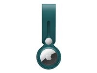 Apple - Étui pour airtag - cuir - vert forêt - pour AirTag MM013ZM/A
