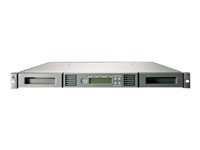 HPE StoreEver 1/8 G2 Ultrium 15000 - Chargeur automatique de bande - 48 To / 120 To - logements : 8 - LTO Ultrium (6 To / 15 To) - Ultrium 7 - 8Gb Fibre Channel - externe - 1U - lecteur de codes barres, chiffrement N7P34A