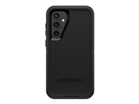 OtterBox Defender Series - Coque de protection pour téléphone portable - coque en polycarbonate, housse en caoutchouc synthétique, étui en polycarbonate - noir - pour Samsung Galaxy S23 FE 77-94283