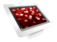 Compulocks Executive 45° iPad 9.7" Wall Mount / Counter Top Kiosk White - Kit de montage (support de fixation, cadre professionnel) - pour tablette - aluminium - blanc - montable au plafond, ordinateur de bureau 101W213EXENW