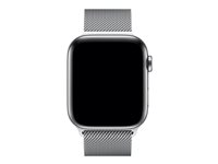 Apple 44mm Milanese Loop - Bracelet de montre pour montre intelligente - 150 - 200 mm - argent - pour Watch (42 mm, 44 mm, 45 mm) MTU62ZM/A