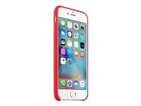 Apple (PRODUCT) RED - Coque de protection pour téléphone portable - cuir - rouge - pour iPhone 6, 6s MKXX2ZM/A