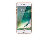 Griffin Survivor Clear - Coque de protection pour téléphone portable - polycarbonate, polyuréthanne thermoplastique (TPU) - or - pour Apple iPhone 6, 6s, 7 GB42925