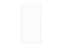OtterBox Premium - Protection d'écran pour téléphone portable - antimicrobien - verre - clair - pour Apple iPhone 15 Plus 77-93955