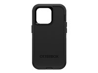 OtterBox Defender Series - Coque de protection pour téléphone portable - robuste - compatibilité avec MagSafe - polycarbonate, caoutchouc synthétique - noir - pour Apple iPhone 14 Pro 77-88381