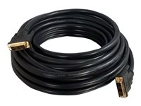 C2G Pro Series - Câble DVI - DVI-D (M) pour DVI-D (M) - 10.6 cm - noir 82019