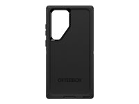 OtterBox Defender Series - Boîtier de protection pour téléphone portable - robuste - polycarbonate, caoutchouc synthétique - noir - pour Samsung Galaxy S23 Ultra 77-91058