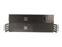 APC Smart-UPS RT 1000VA - Onduleur (rack-montable) - CA 220/230/240 V - 700 Watt - 1000 VA - RS-232 - connecteurs de sortie : 6 - 2U - noir - avec APC UPS Network Management Card AP9631 SURT1000XLI-NC