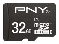 PNY Performance 2015 - Carte mémoire flash (adaptateur microSDHC - SD inclus(e)) - 32 Go - UHS Class 1 / Class10 - microSDHC UHS-I SDU32GPER50-EF