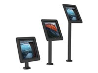 Compulocks Executive Rise iPad 9.7" Counter Top Kiosk 8" Black - Pied - pour tablette - noir - fixation sur poteau TCDP01213EXENB