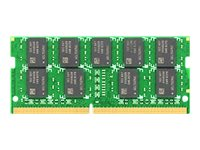 Synology - DDR4 - module - 16 Go - SO DIMM 260 broches - 2666 MHz / PC4-21300 - 1.2 V - mémoire sans tampon - ECC - pour Deep Learning NVR DVA3219 D4ECSO-2666-16G