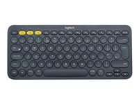 Logitech K380 Multi-Device Bluetooth Keyboard - Clavier - sans fil - Bluetooth 3.0 - AZERTY - Français - limonade à la lavande 920-011154