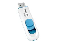 ADATA Classic Series C008 - Clé USB - 16 Go - USB 2.0 - blanc, bleu AC008-16G-RWE