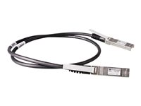HPE - Câble réseau - SFP+ - 1 m - pour Modular Smart Array 1040, P2000 G3; HPE Aruba 2930F 24, 2930F 48, 5406 J9281B
