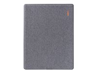 Wacom Bamboo Slate Small - Numériseur - droitiers et gauchers - 14 x 21.6 cm - électromagnétique - sans fil - Bluetooth - gris moyen avec des touches d'orange CDS-610S