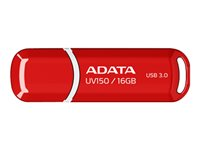 ADATA DashDrive UV150 - Clé USB - 16 Go - USB 3.0 - rouge AUV150-16G-RRD