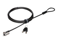 Kensington MicroSaver Slim 2.0 - Câble de sécurité - noir - 1.8 m - pour Celsius C780, J550, M770, W570, W580; ESPRIMO D538/E94, D556, D738/E94, P558 S26361-F1650-L202
