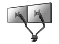 Neomounts FPMA-D750D - Kit de montage - pleine action - pour 2 écrans LCD - noir - Taille d'écran : 10"-32" - pinces montables, oeillet, montrable sur bureau FPMA-D750DBLACK