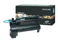 Lexmark - Noir - original - cartouche de toner LCCP, LRP - pour Lexmark C792, X792 C792A1KG