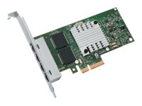 Intel Ethernet Server Adapter I340-T4 - Adaptateur réseau - PCIe 2.0 x4 profil bas - Gigabit Ethernet x 4 E1G44HT