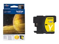 Brother LC1100Y - Jaune - originale - cartouche d'encre - pour Brother DCP-185, 385, 395, 585, 6690, J715, MFC-490, 5490, 5890, 6890, 790, 795, 990, J615 LC1100Y