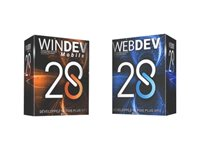 WINDEV Mobile, WEBDEV - (v. 28) - version boîte - 1 développeur - Win - français WBM28