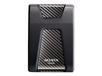 ADATA DashDrive Durable HD650 - Disque dur - 4 To - externe (portable) - 2.5" - USB 3.1 - AES 256 bits - noir AHD650-4TU31-CBK
