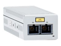 Allied Telesis AT DMC100/LC - Convertisseur de média à fibre optique - 100Mb LAN - 100Base-FX, 100Base-TX - RJ-45 / LC multi-mode - jusqu'à 2 km - 1310 nm AT-DMC100/LC-00