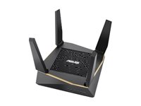 ASUS AiMesh AX6100 RT-AX92U - Système Wi-Fi (2 routeurs) - maillage - GigE, 802.11ax - 802.11a/b/g/n/ac/ax - Tri-bande 90IG04P0-MO3020
