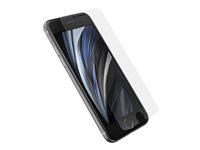 OtterBox Alpha Glass - Protection d'écran pour téléphone portable - antimicrobien - verre - pour Apple iPhone 6, 6s, 7, 8, SE (2e génération), SE (3rd generation) 77-88309