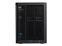 WD My Cloud PR2100 WDBBCL0000NBK - Serveur NAS - 2 Baies - RAID RAID 0, 1, JBOD - RAM 4 Go - Gigabit Ethernet WDBBCL0000NBK-EESN