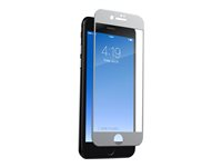ZAGG InvisibleShield Glass Contour - Protection d'écran pour téléphone portable - glass - couleur de cadre white - pour Apple iPhone 7 Plus I7LCGS-WHE