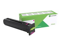 Lexmark - Capacité très élevée - magenta - original - cartouche de toner LCCP, Entreprise Lexmark - pour Lexmark CS820de, CS820dte, CS820dtfe 72K2XME