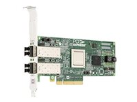 Emulex LightPulse LPE12002 - Adaptateur de bus hôte - PCIe 2.0 profil bas - 8Gb Fibre Channel x 2 - pour PowerEdge C4130, FC430, FC830, R320, R420; PowerEdge R330, R430, R530, R640, R730, R740 406-BBHB