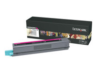 Lexmark - À rendement élevé - magenta - original - cartouche de toner - pour Lexmark X925de, X925de 4, X925dte X925H2MG