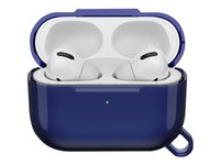 OtterBox Ispra Series - Étui pour écouteurs sans fil - polycarbonate, alliage de zinc, élastomère thermoplastique (TPE) - bleue combinaison spatiale - pour Apple AirPods Pro 77-65499